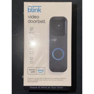 Blink Gen 1 Video Doorbell 1080p HD Video Two-Way Audio Wired/Battery